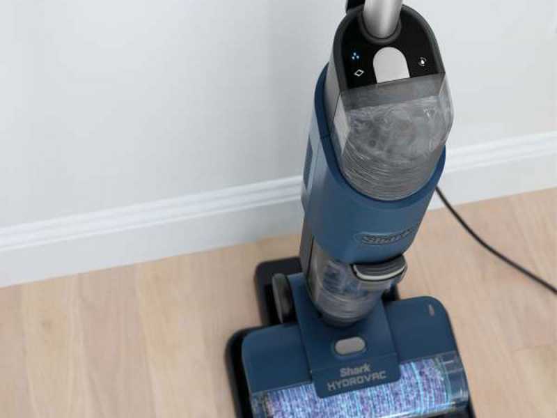 Shark HydroVac WD100EU - Lavapavimenti elettrica 2 in 1: lava e aspira