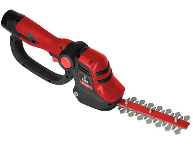 Blue Bird GC 22-10 - Forbice tagliaerba a batteria - Tagliasiepi - 12.6 V 2.5 Ah + Asta di prolunga