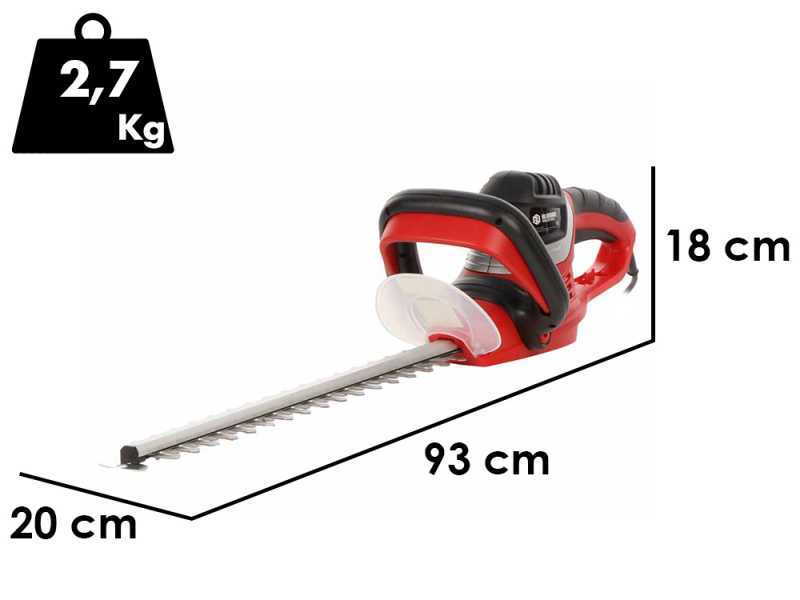 Blue Bird HTE 600 - Tagliasiepi elettrico con lama da 51 cm - 600W
