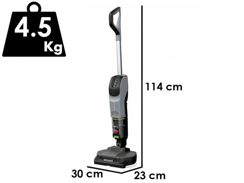 Bissell SpinWave + Vac PET Select - Lavapavimenti per superfici dure - 25.9V