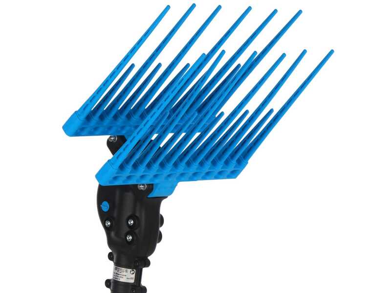 Campagnola Elektra - Abbacchiatore elettrico 210/280 cm a batteria tipo auto con cavo in dotazione - Asta telescopica in carbonio
