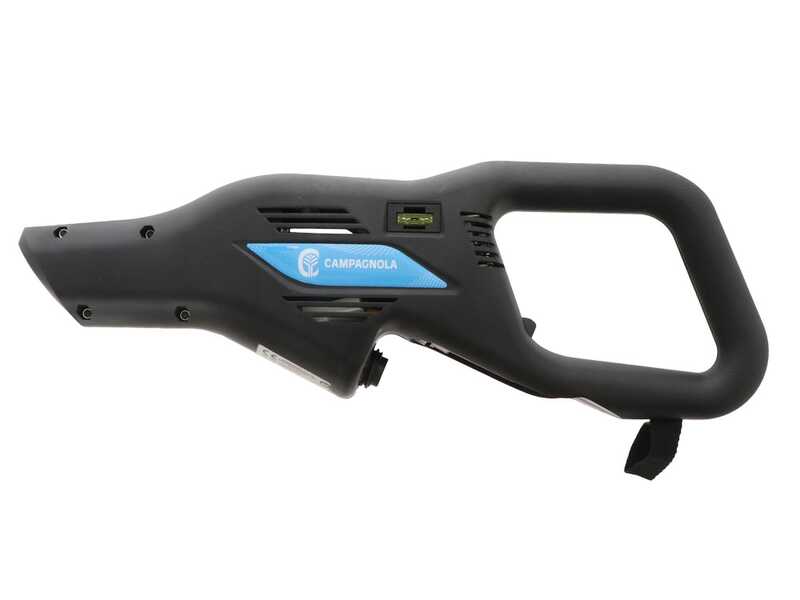 Campagnola Elektra Plug-in - Abbacchiatore elettrico 210/280 cm a batteria tipo auto con cavo in dotazione - Asta telescopica in carbonio