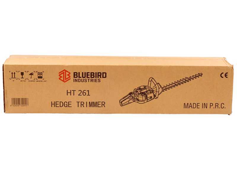Blue Bird HT 261 - Tagliasiepi a scoppio con lama da 61 cm - 25,4 cc