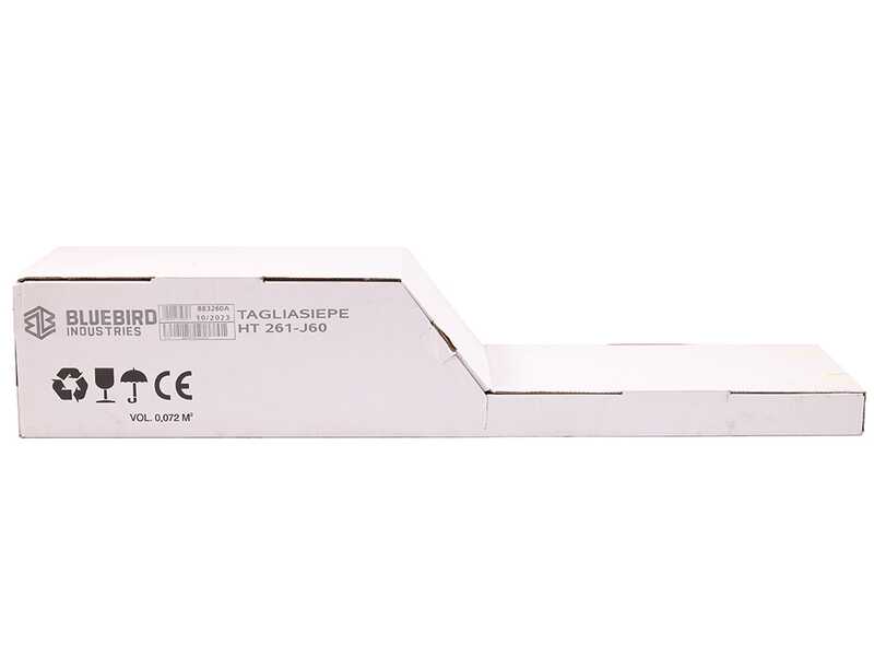 Blue Bird HT 261-J60 - Tagliasiepi a scoppio con lama da 60 cm - 25,4 cc