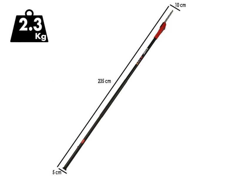 Blue Bird PCS 23-08 NIMBLER - Potatore a batteria su asta - 18V 4Ah