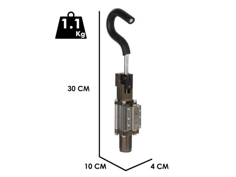 Paterlini GANCIO C.18 - Scuotitore pneumatico - 8 bar - 1500 battiti al minuto