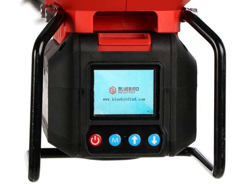 Blue Bird PHT 23-54 - Tagliasiepi a batteria su asta di prolunga - SENZA BATTERIA E CARICABATTERIA