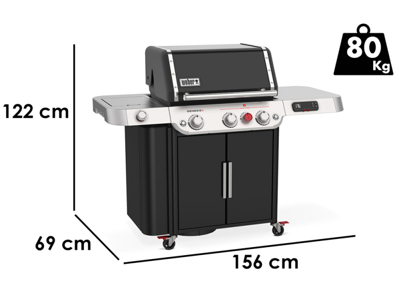 OUTLET - DIFETTI ESTETICI - Weber Genesis EPX-335 - Barbecue a gas