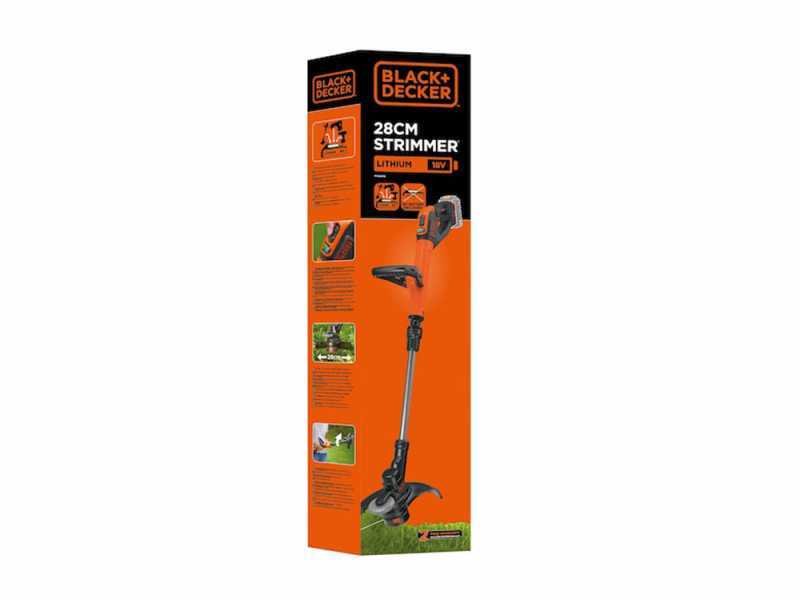 Black &amp; Decker STC1820PCB-XJ  - Tagliabordi a batteria - SENZA BATTERIA E CARICABATTERIE