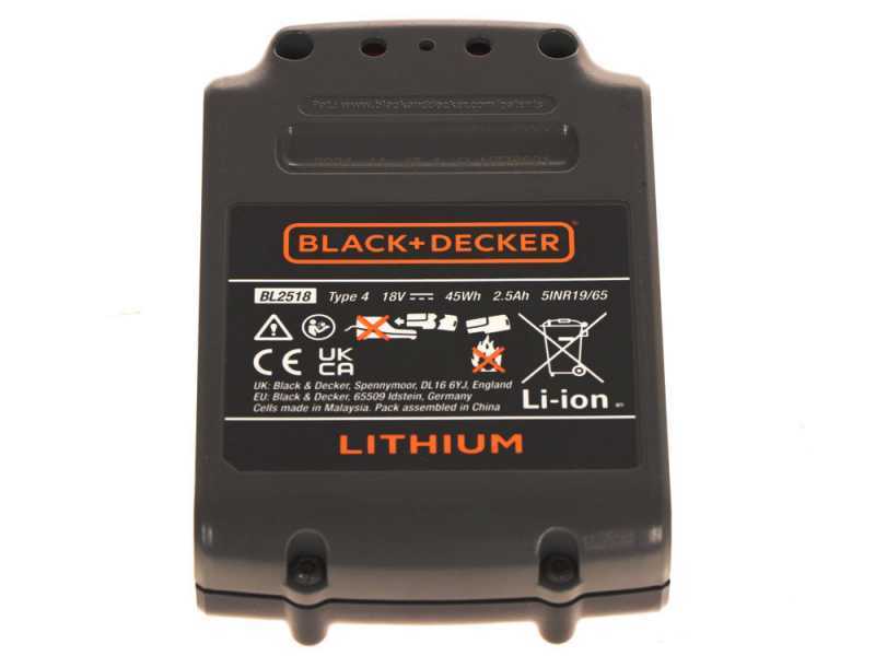 Black &amp; Decker STC1820PCB-XJ  - Tagliabordi a batteria - SENZA BATTERIA E CARICABATTERIE