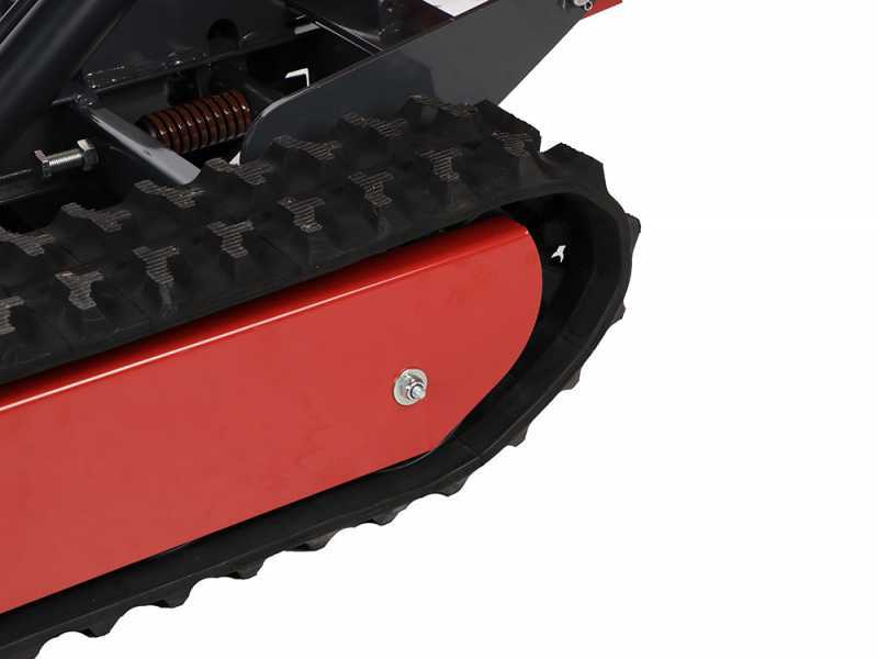 Blue Bird Carrier 500 DH - Motocarriola cingolata dumper - Portata 500Kg