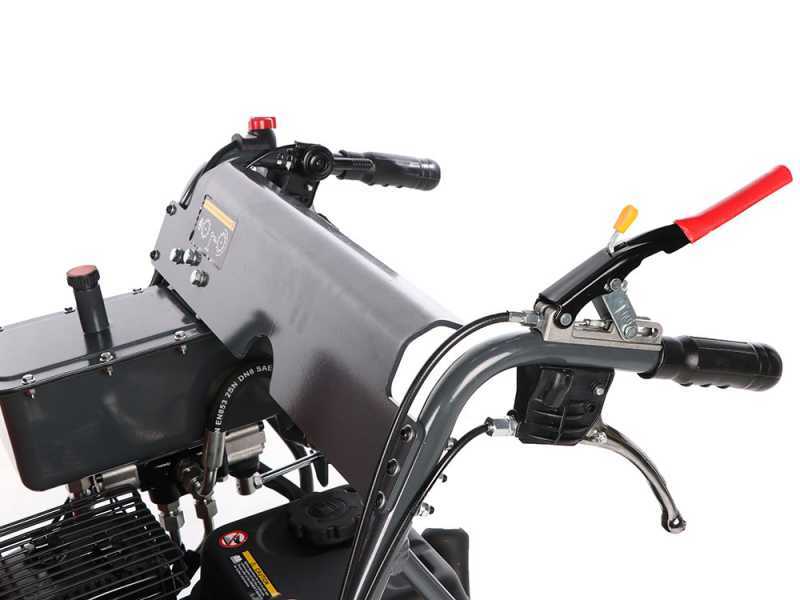 Blue Bird Carrier 500 DH - Motocarriola cingolata dumper - Portata 500Kg