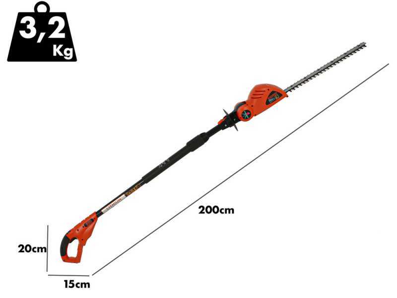 BLACK+DECKER - Telescopico Rastrello 78-111 Cm