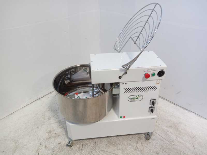 OUTLET - SENZA IMBALLO ORIGINALE - Famag IM 50/400 2 Velocit&agrave; - Impastatrice a spirale 50 Kg trifase
