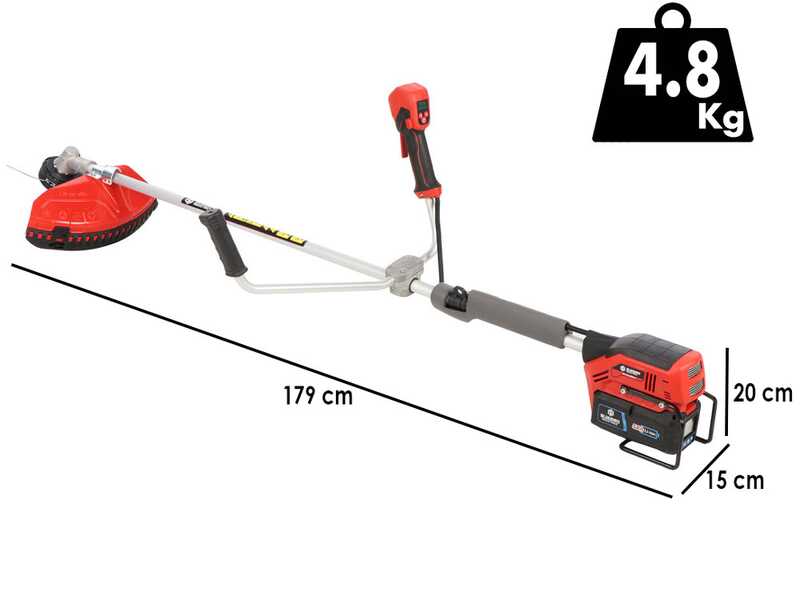 Blue Bird BC 23-800 B - Decespugliatore a batteria - 50.4V 5Ah