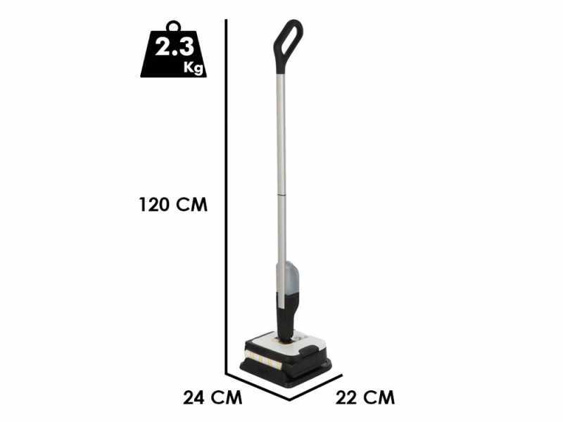 Karcher FC 2-4 - Lavapavimenti a batteria - 3 in 1: lava, asciuga e aspira