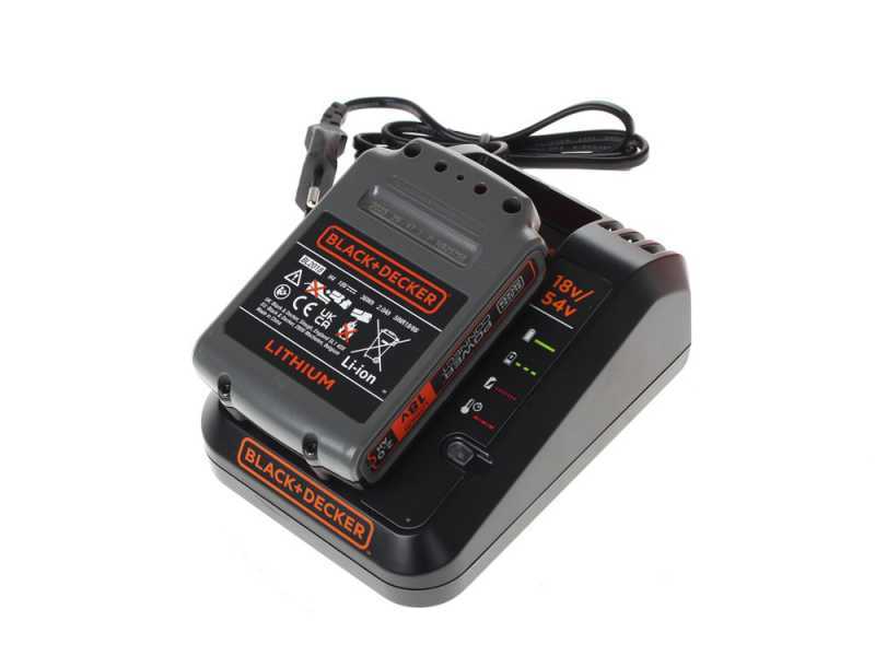 Black &amp; Decker GTC18452PC-QW - Tagliasiepi a batteria - Batteria a litio 18V 2Ah