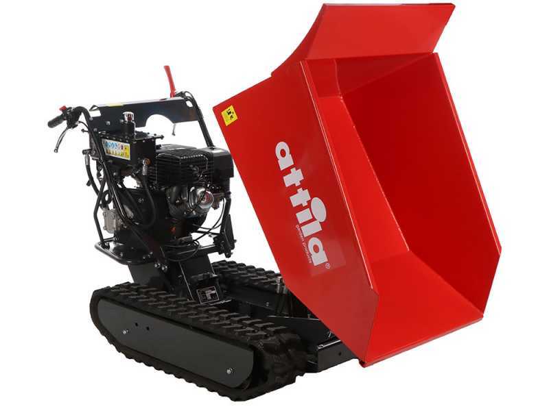 Attila ATT 500 D-L - Motocarriola cingolata dumper - Portata 500Kg