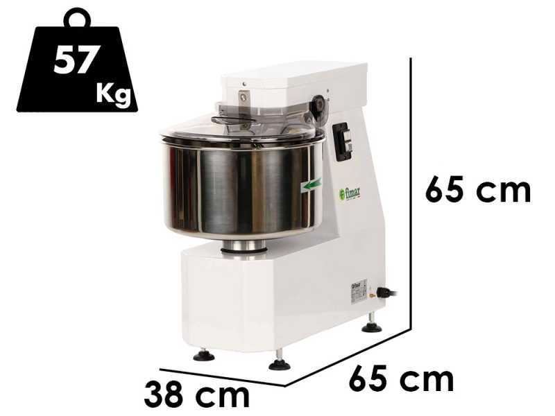 Fimar 20LN - Impastatrice a spirale - 16 Kg