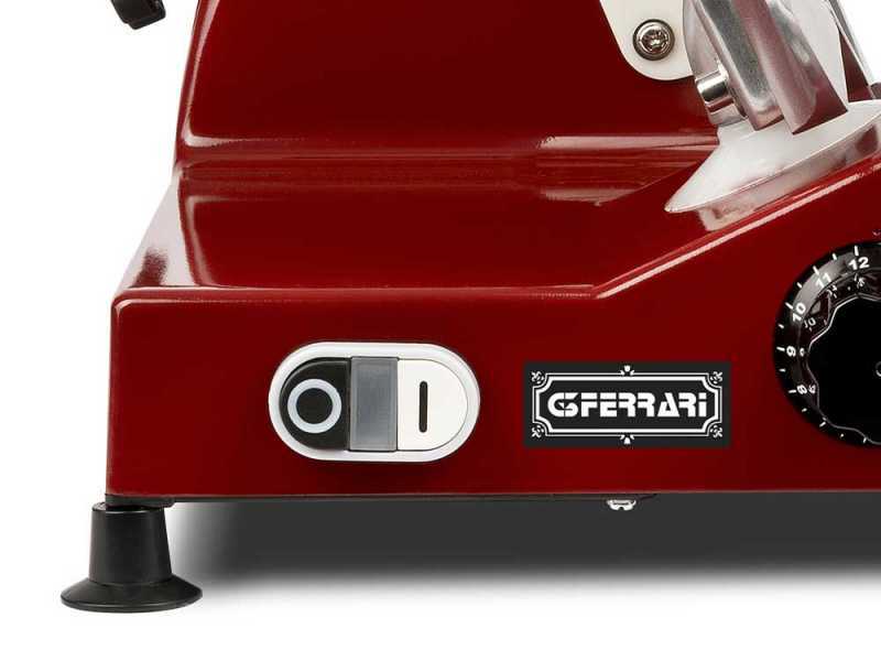 G3 Ferrari Emilia 250 Rosso - Affettatrice con lama in inox 250 mm - 240W