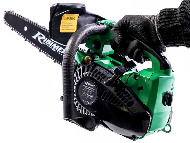Ribimex PRTRT301/LC - Motosega a scoppio da potatura - Lama carving 30cm