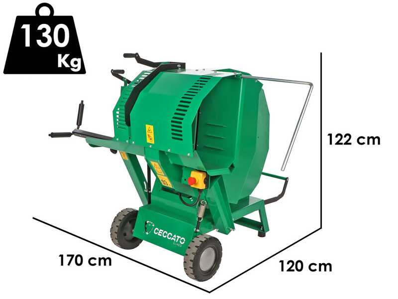 SGT CH210 Loncin LC170F-2 - Tagliatronchi a scoppio - Sega circolare a cavalletto a scoppio