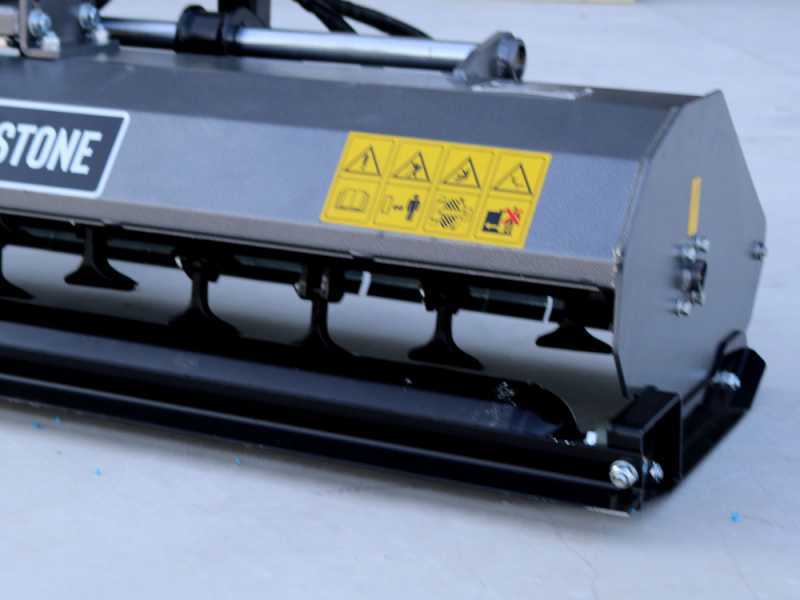 BlackStone BL 140 Hydro - Trinciaerba per trattore - Serie leggera - Spostamento idraulico