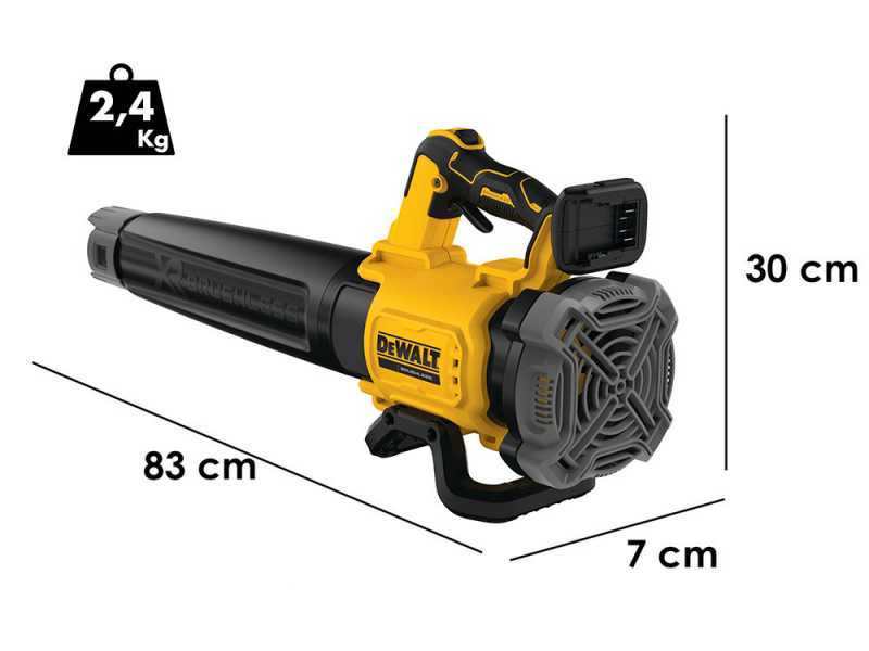 DeWalt DCMBL562N-XJ - Soffiatore a batteria per foglie - 18V - SENZA BATTERIA E CARICABATTERIA