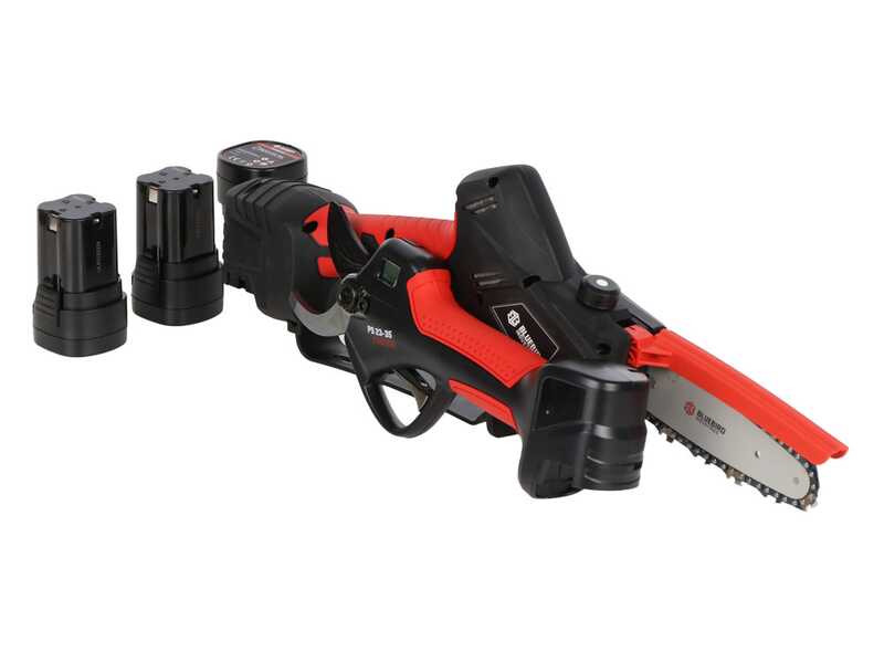 Blue Bird PS23-35+CS23-05A - Kit Forbice + Potatore a batteria - 3x 14.4V 2.5Ah