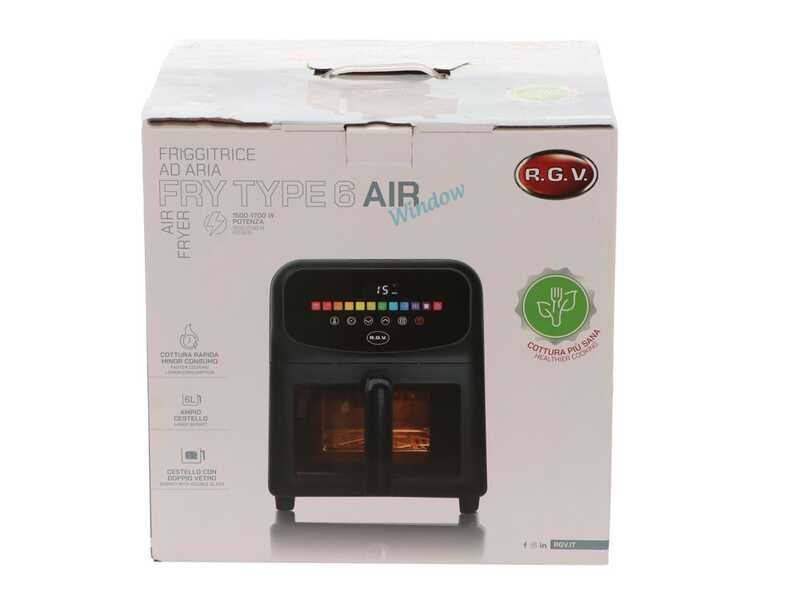 R.G.V. Fry Type 6 Air Window - Friggitrice ad aria - 6L