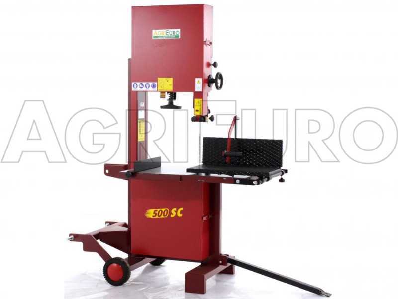 OUTLET - DIFETTI ESTETICI - Sega a nastro a trattore 500 SC - Trasmissione a cinghia