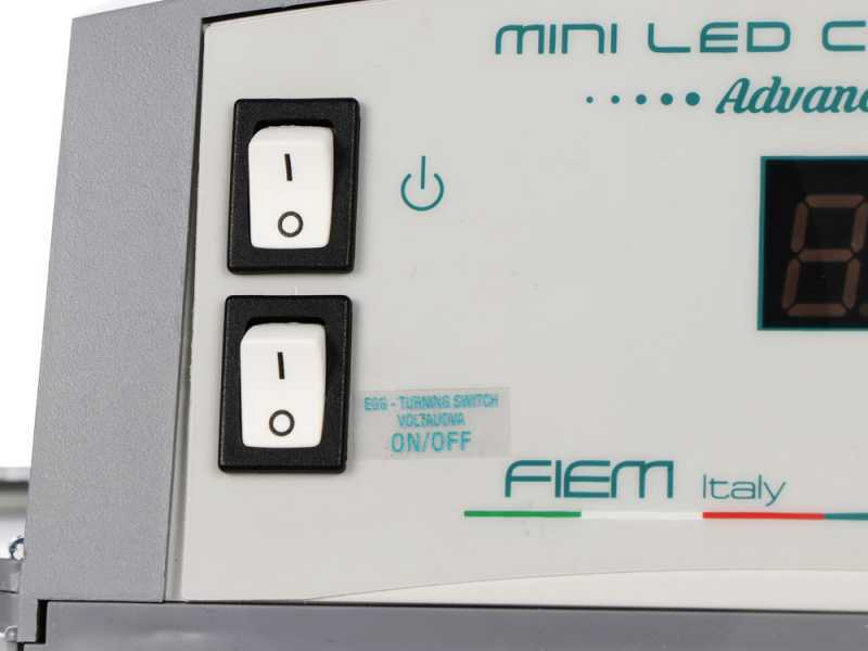 FIEM Cip Cip 28 Mini Led Advanced - Incubatrice per uova automatica - 28 uova