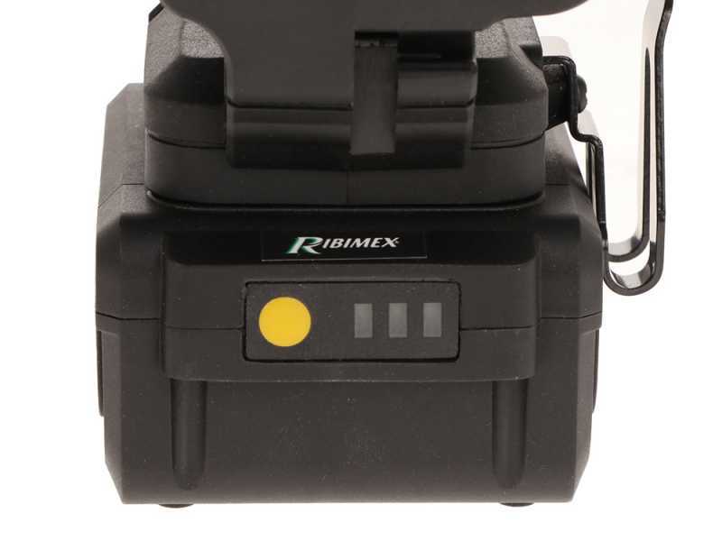 Ribimex PRBAT20/TRB - Potatore manuale a batteria - 20V/4Ah
