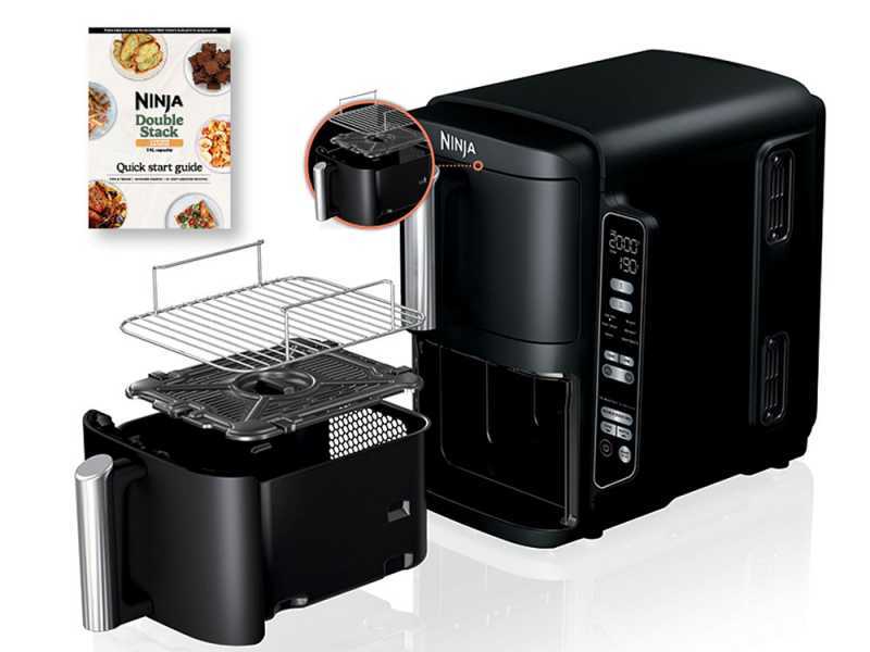 Ninja Double Stack SL300EU - Friggitrice ad aria 7,6L