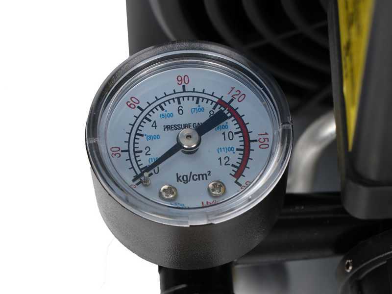 Hyundai BA1-80-6L - Compressore aria elettrico silenziato oilless - motore 1,5HP