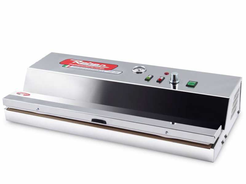 Reber PROFESSIONAL 55 - 9712 N - Macchina sottovuoto professionale - Barra saldante 58cm
