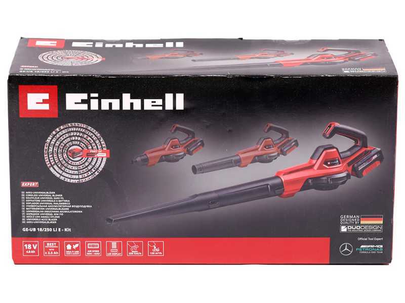 Einhell GE-UB 18/250 Li E - Soffiatore a batteria - 18V/4,0Ah