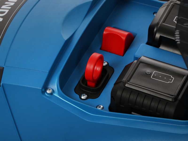 Hyundai SRCZE46A - Tagliaerba semovente a batteria - 2x40V/4Ah - Taglio 46cm