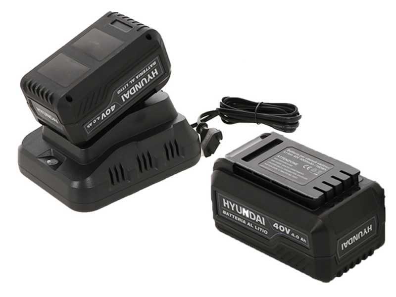 Hyundai SRCZE46A - Tagliaerba semovente a batteria - 2x40V/4Ah - Taglio 46cm