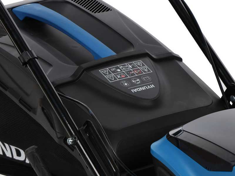 Hyundai SRCZE46A - Tagliaerba semovente a batteria - 2x40V/4Ah - Taglio 46cm