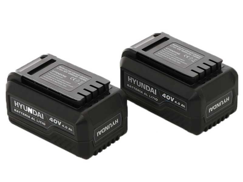 Hyundai SRCZE46A - Tagliaerba semovente a batteria - 2x40V/4Ah - Taglio 46cm
