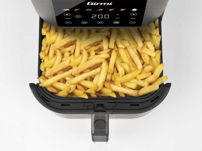 Girmi FG92 Ecofrit Deep - Friggitrice ad aria digitale 8L