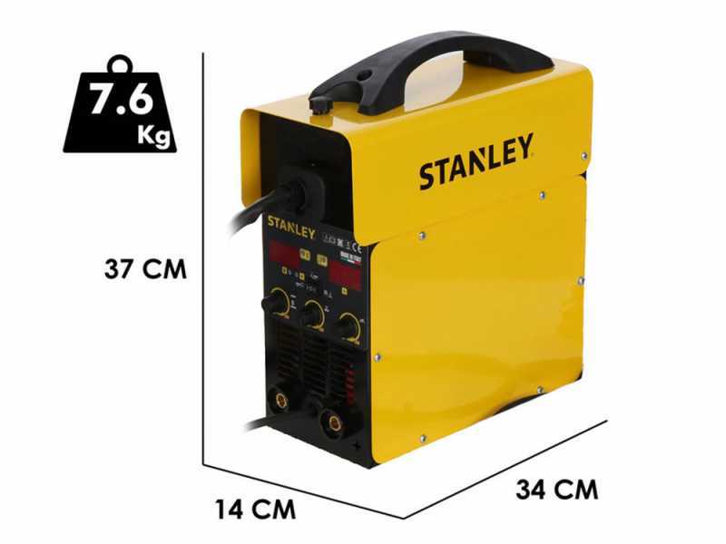 STANLEY MIG 140 - Saldatrice Inverter Multiprocesso - MIG/MMA/TIG LIFT - GAS/NO GAS