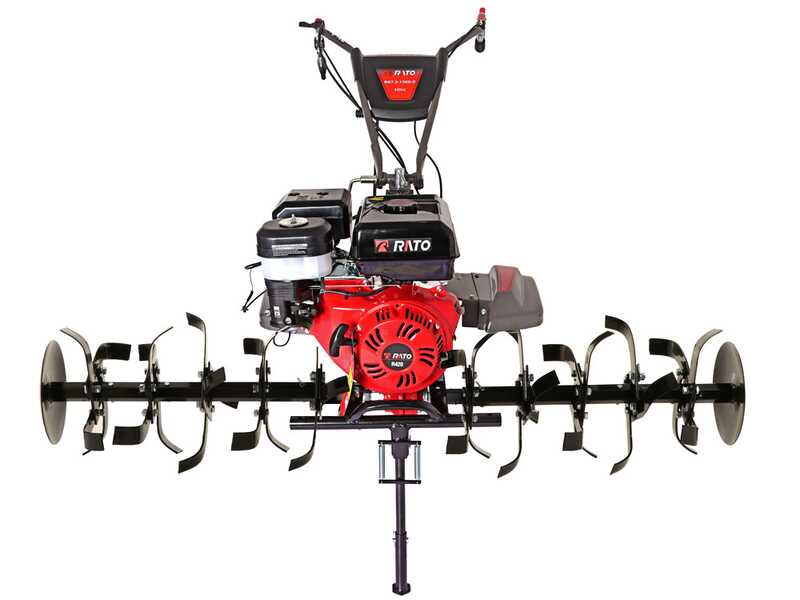 Italian Power RG 7.2-130Q-Z - Motozappa a benzina 15 HP - Motore Rato R420