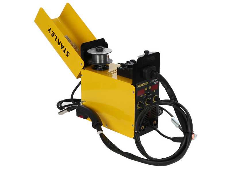 STANLEY MIG 180 - Saldatrice Inverter Multiprocesso - MIG/MMA/TIG LIFT - GAS/NO GAS