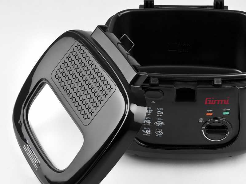 Girmi FG21 - Friggitrice compatta 2.5L con cestello