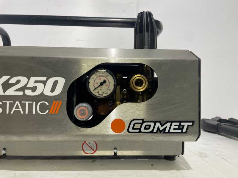 OUTLET - DIFETTI ESTETICI - Comet K250 Static 15/170 T - Idropulitrice industriale ad acqua fredda - trifase - 170 bar - 900 l/h