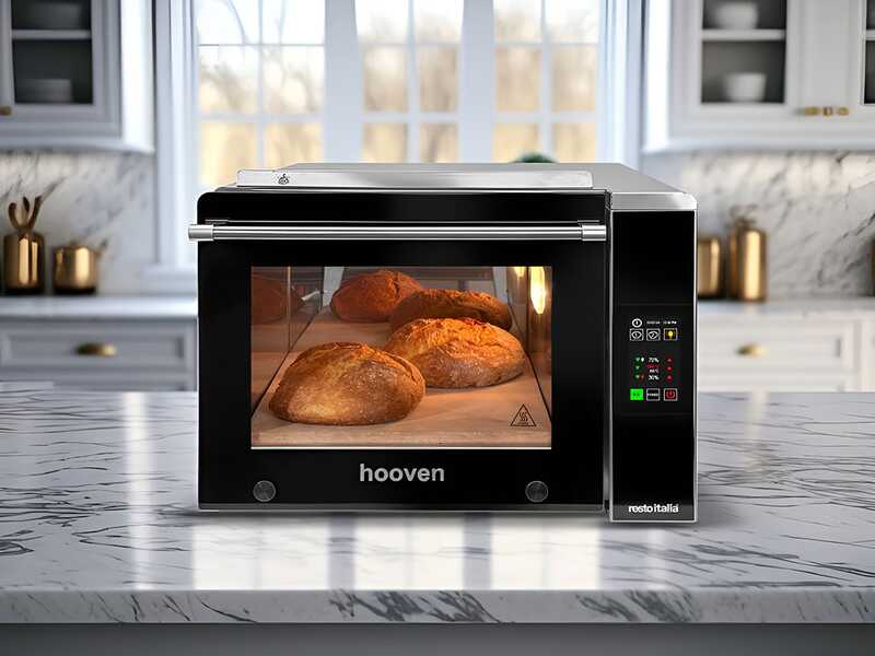 Resto Italia Hooven 342 Digitale - Forno elettrico per pizza - Display digitale