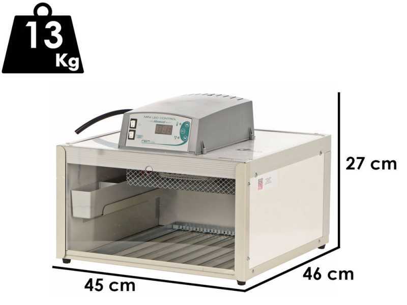 FIEM Cip Cip 40 Mini Led Advanced - Incubatrice per uova automatica - 40 uova