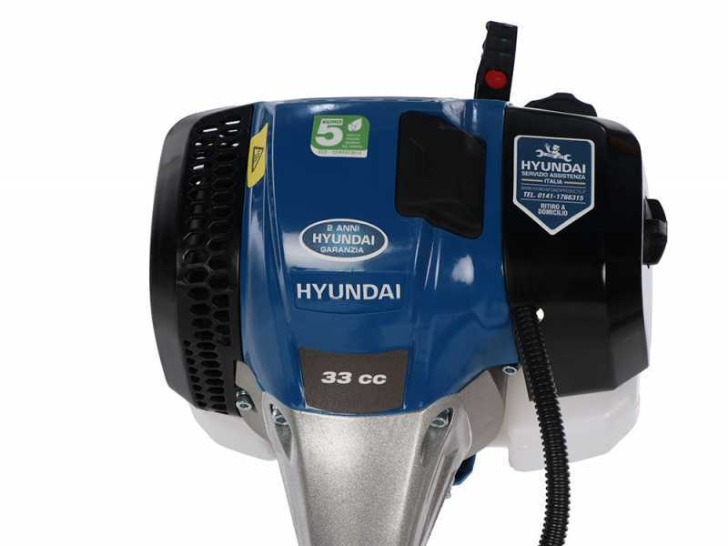 Hyundai LDBC330C - Decespugliatore a scoppio a benzina 2 tempi - 33 cc